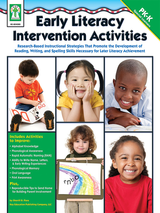 Cover image for Early Literacy Intervention Activities